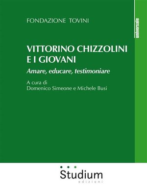 cover image of Vittorino Chizzolini e i giovani